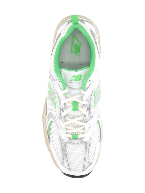 bianco/verde sneakers New Balance | MR530ECWHITE/LIME